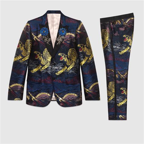 gucci tiger tuxedo|gucci tuxedo suit.